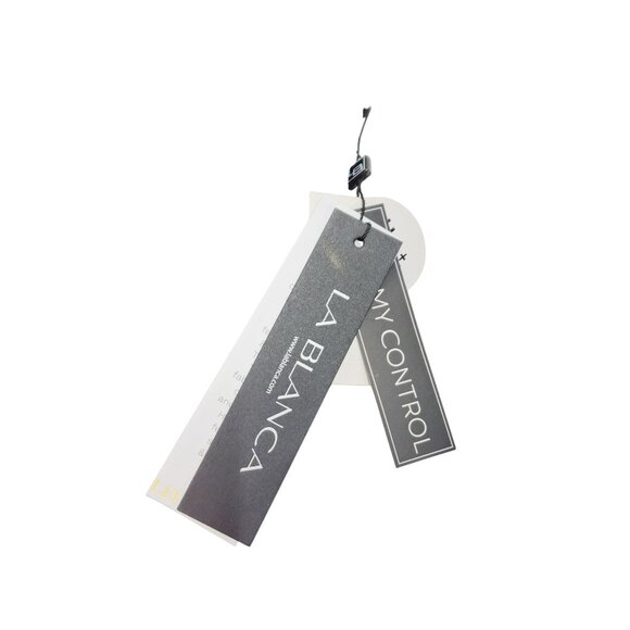 La Blanca Womens Black One-Piece Swimsuit With Adjustable Straps  Size 14 - Picture 4 of 7